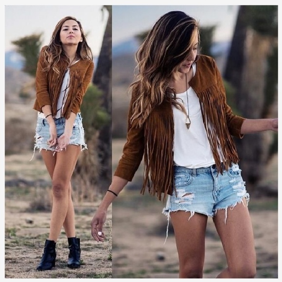 BOGO 1/2 OFF | Destroyed CutOff Denim Shorts EUC - Picture 2 of 6